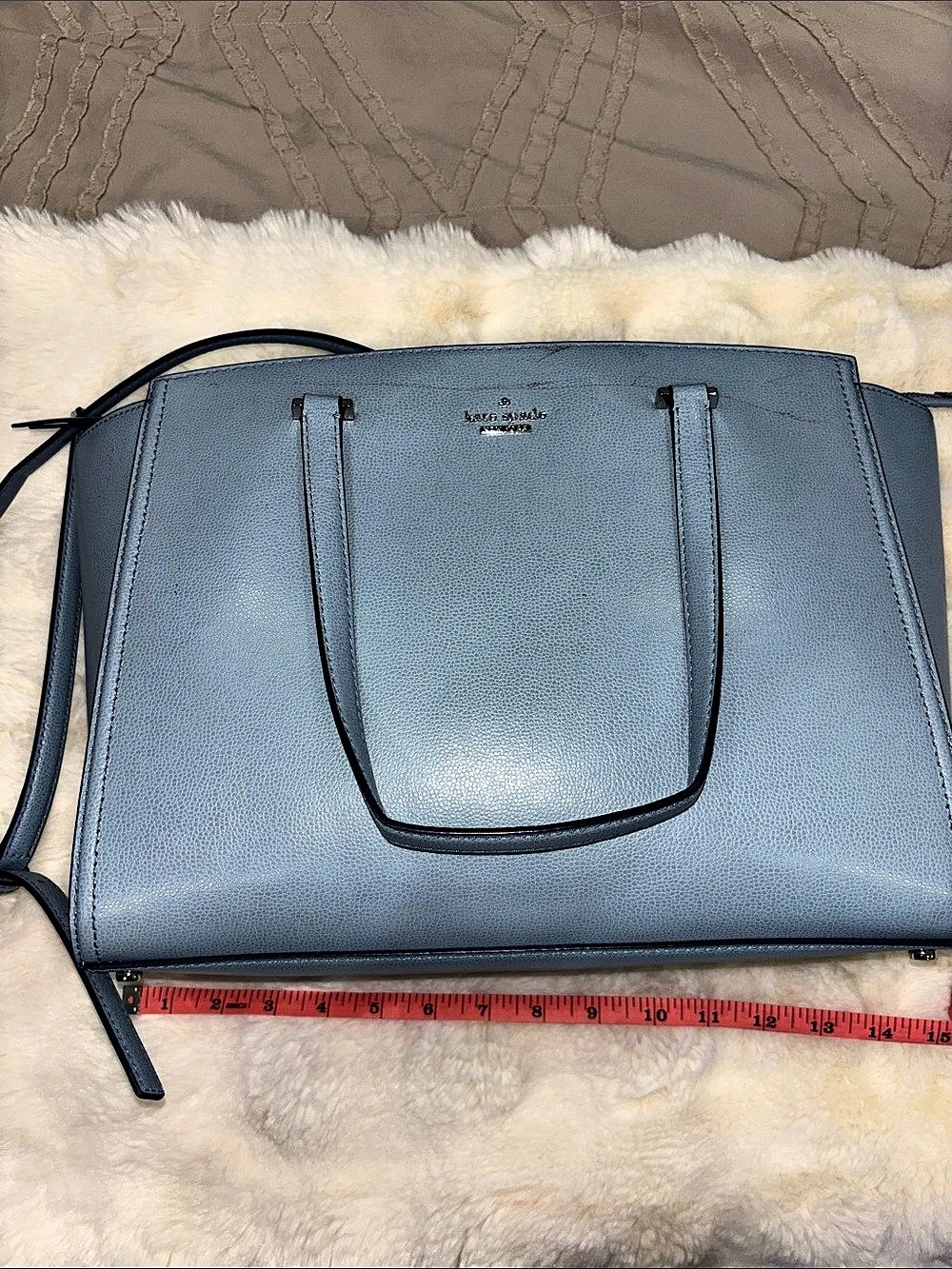kate spade new york Blue Tote Bag